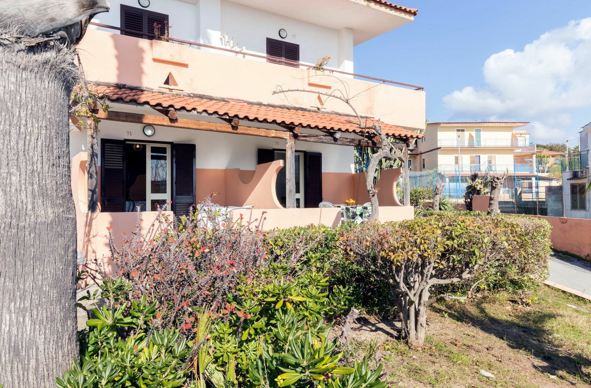 Residence Esmeraldo Capo Vaticano Eksteriør billede